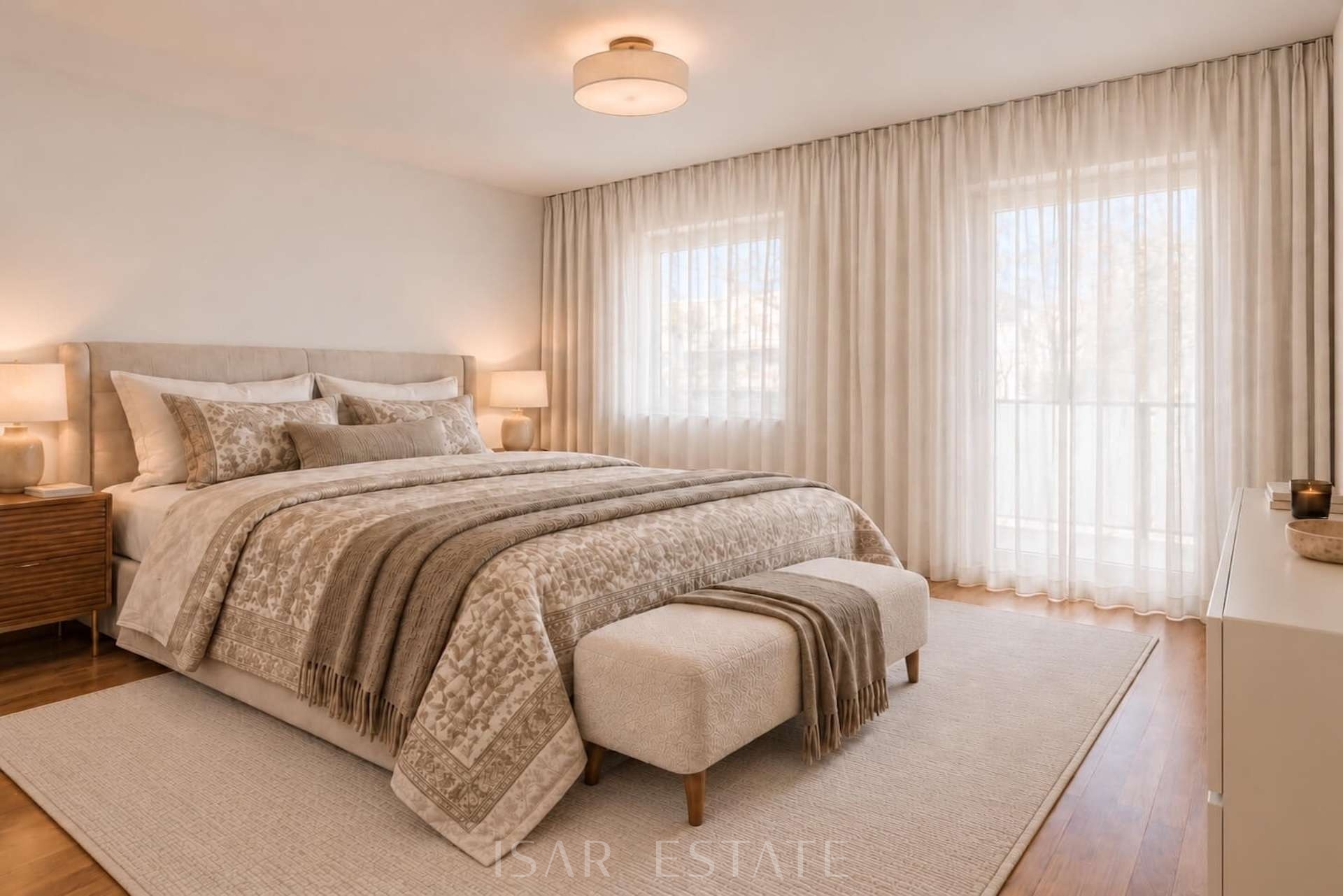 Schlafzimmer KI visualisiert